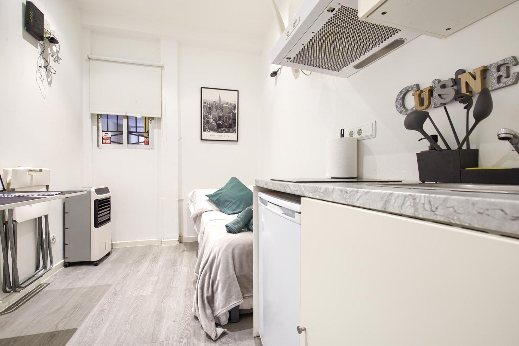 Petit Estudio En Madrid , Centro, 2 Pax, Wi-Fi & Tv Εξωτερικό φωτογραφία